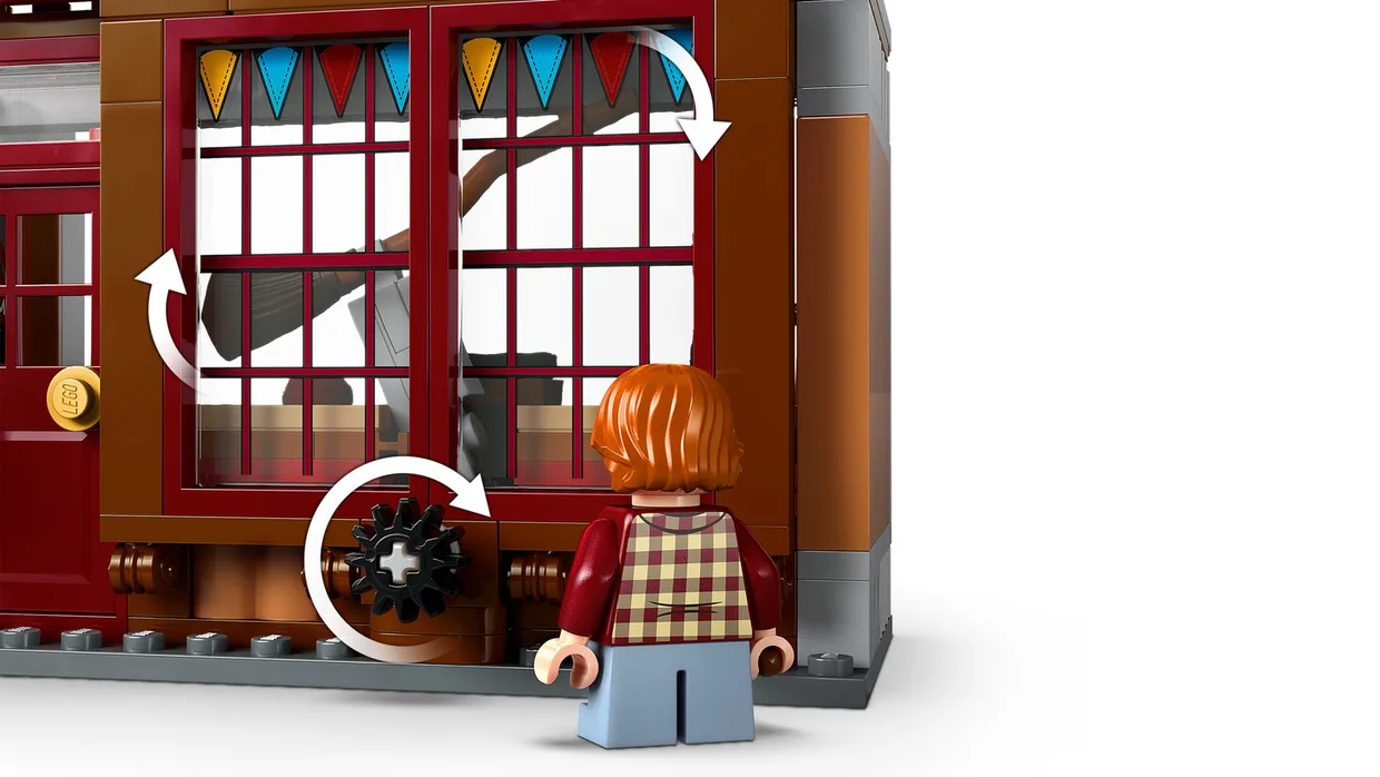 Конструктор LEGO Harry Potter Крамниця «Найкраще для квідичу» і кафе-морозиво (76452) — фото 3