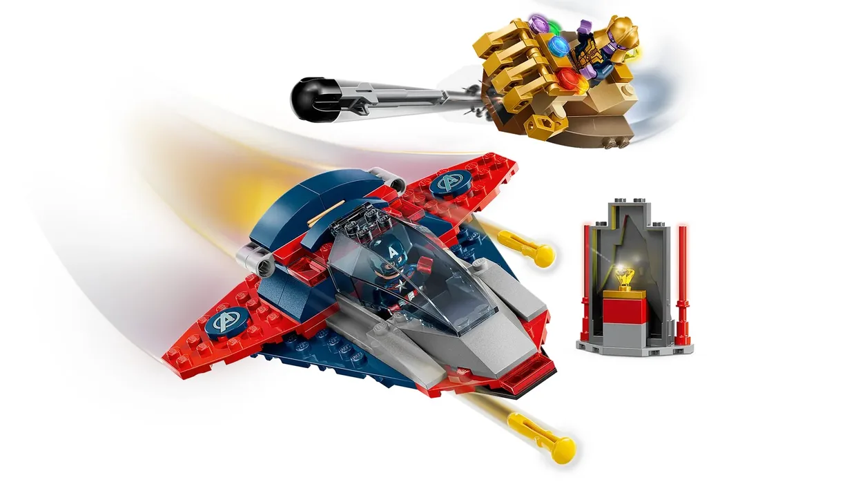 Конструктор LEGO Marvel Капітан Америка проти Таноса (76319)