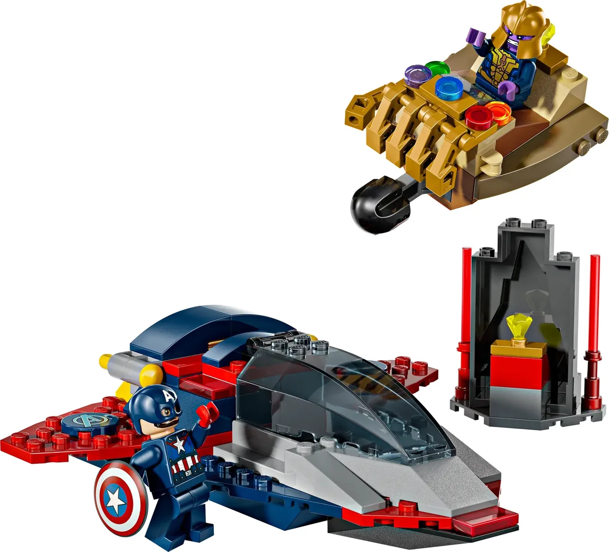 Конструктор LEGO Marvel Капітан Америка проти Таноса (76319) — фото 3