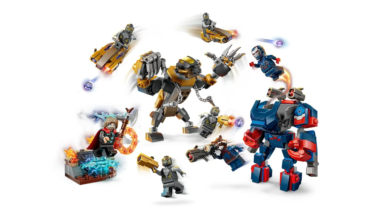 Конструктор LEGO Marvel «Мстители: Финал». Тор против Читаури (76322) — фото 2