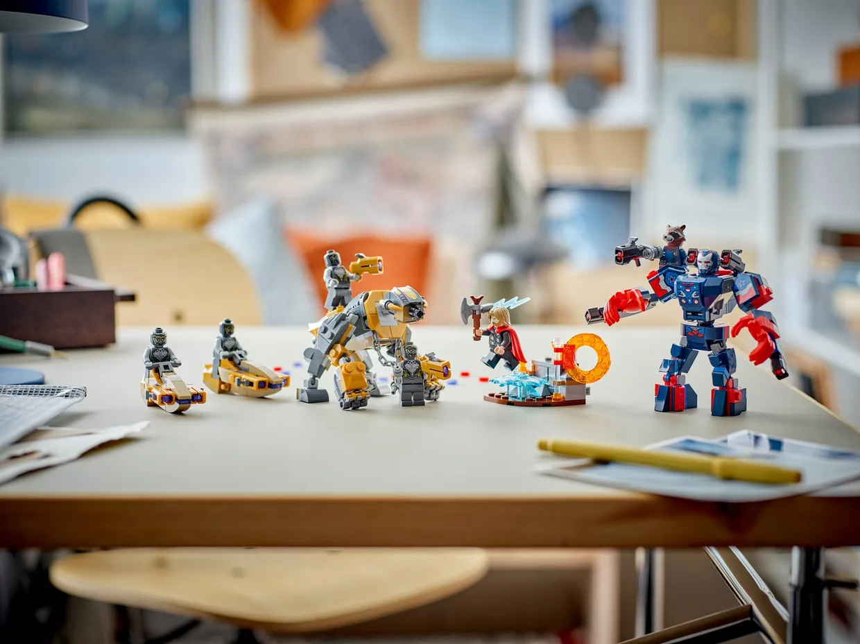 Конструктор LEGO Marvel «Мстители: Финал». Тор против Читаури (76322) — фото 5