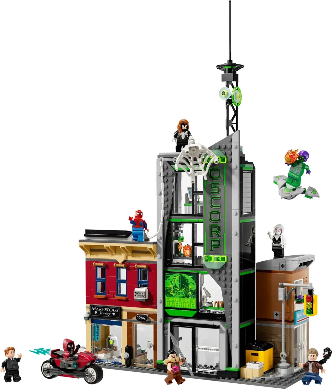 Конструктор LEGO Marvel Человек-паук против Оскорпа (76324)