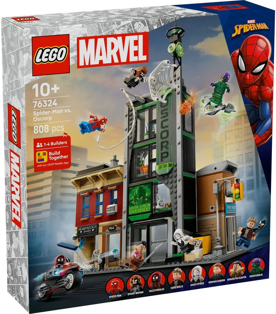 Конструктор LEGO Marvel Человек-паук против Оскорпа (76324) — фото 9