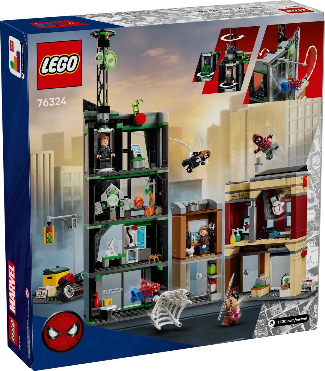 Конструктор LEGO Marvel Человек-паук против Оскорпа (76324) — фото 10