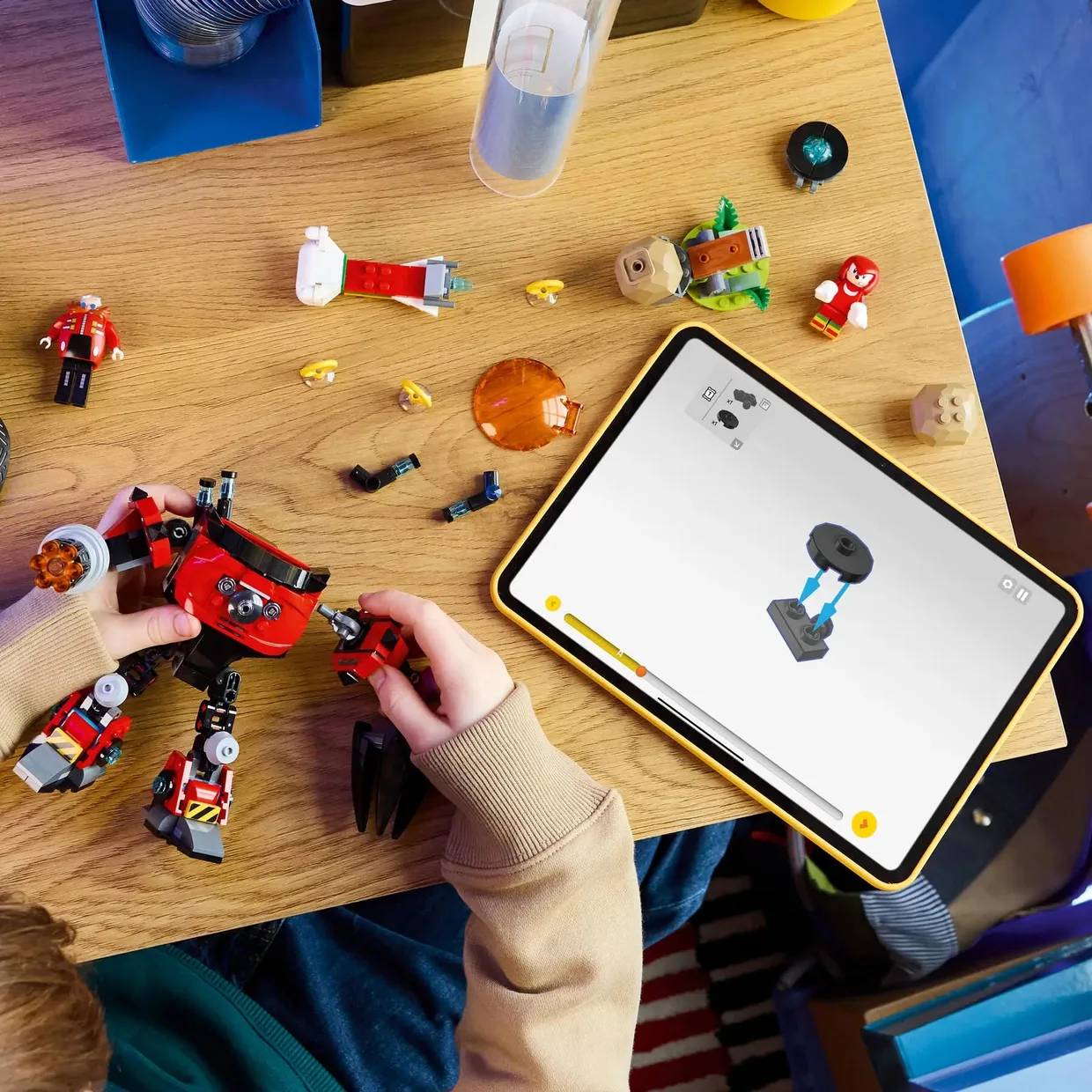 Конструктор LEGO Sonic the Hedgehog Наклз против робота-крушителя доктора Эггмана (77005) — фото 7