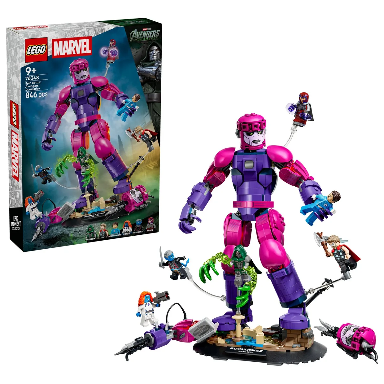 Конструктор LEGO Marvel Епічна битва: «Месники: Судний день» (76348) — фото 11