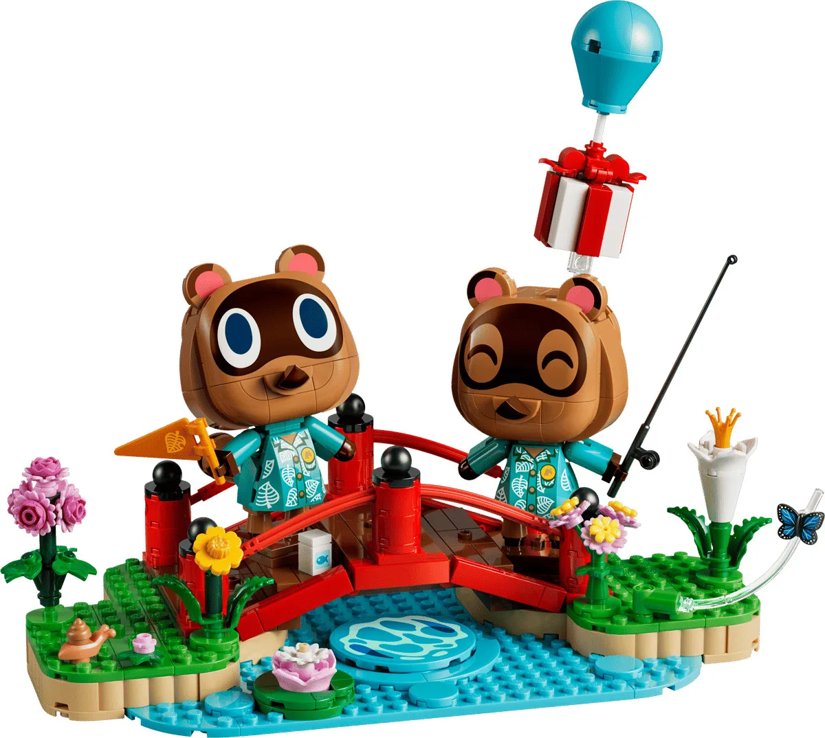 Конструктор LEGO Animal Crossing Веселий день Тіммі й Томмі на природі (77059)