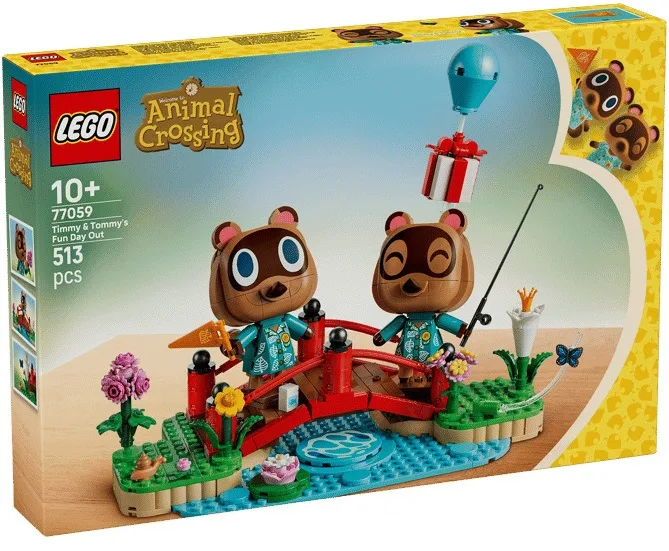 Конструктор LEGO Animal Crossing Веселий день Тіммі й Томмі на природі (77059) — фото 8