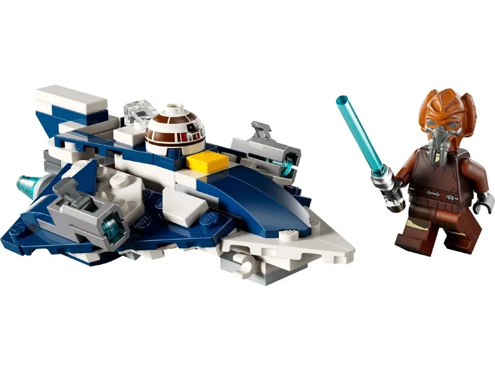Конструктор LEGO Star Wars Мікровинищувач: джедайський зореліт Пло Куна (75400)
