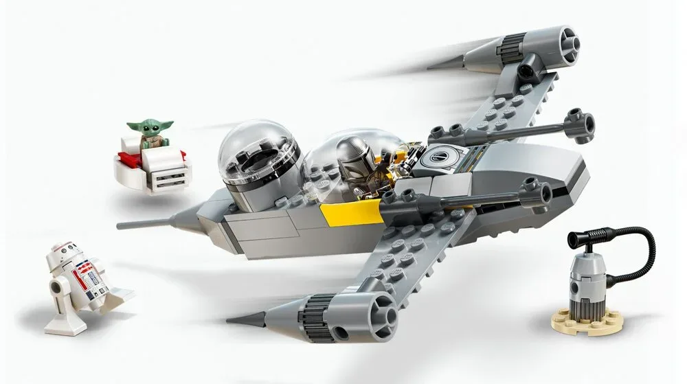 Конструктор LEGO Star Wars Зоряний винищувач N-1 Мандо й Ґроґу (75410) — фото 2