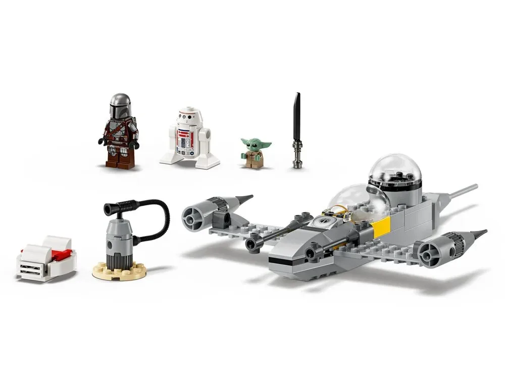 Конструктор LEGO Star Wars Зоряний винищувач N-1 Мандо й Ґроґу (75410) — фото 6