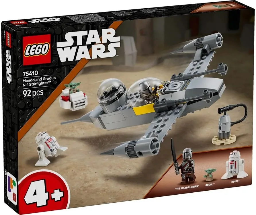Конструктор LEGO Star Wars Зоряний винищувач N-1 Мандо й Ґроґу (75410) — фото 8
