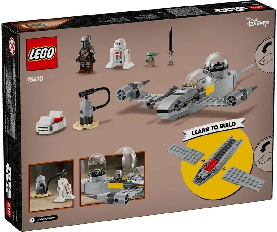 Конструктор LEGO Star Wars Зоряний винищувач N-1 Мандо й Ґроґу (75410) — фото 9