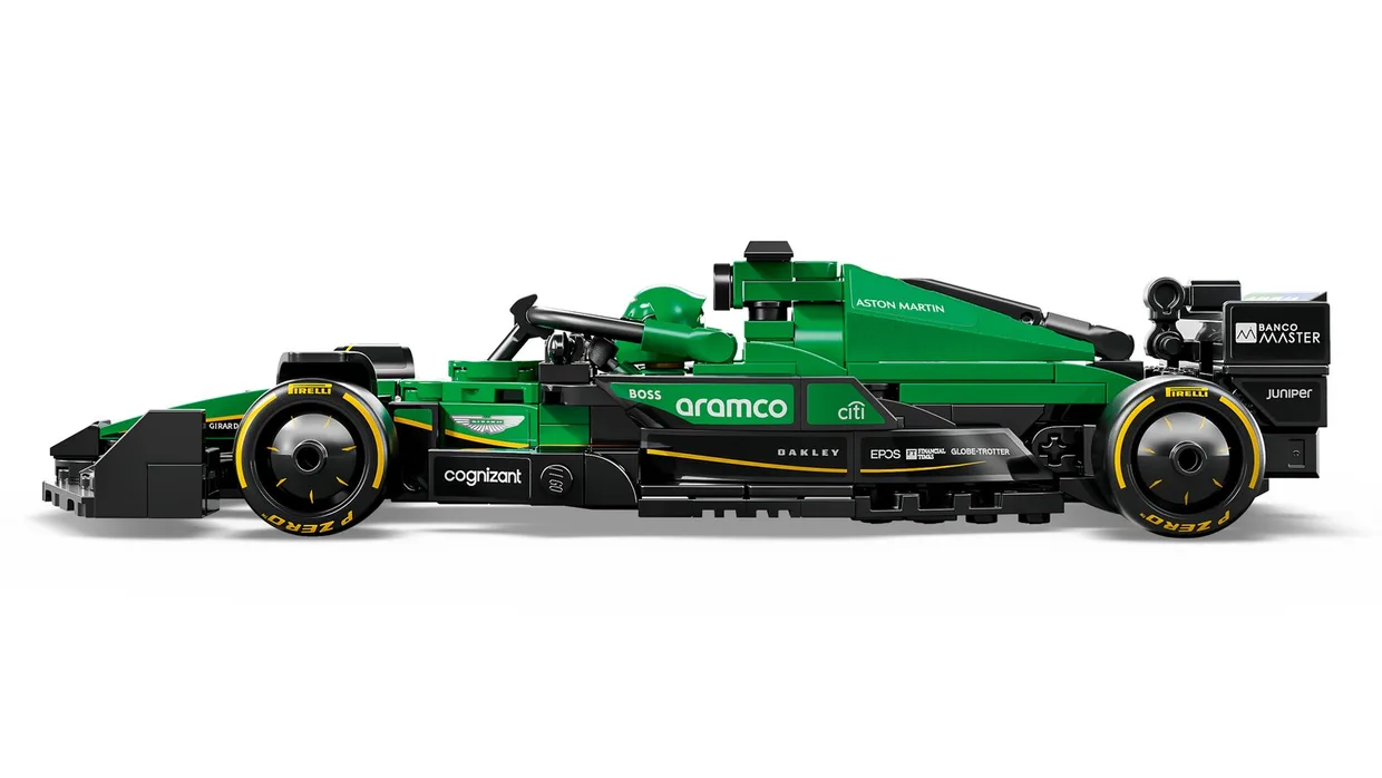 Конструктор LEGO Speed Champions Гоночный автомобиль Aston Martin Aramco F1 AMR24 (77245) — фото 2