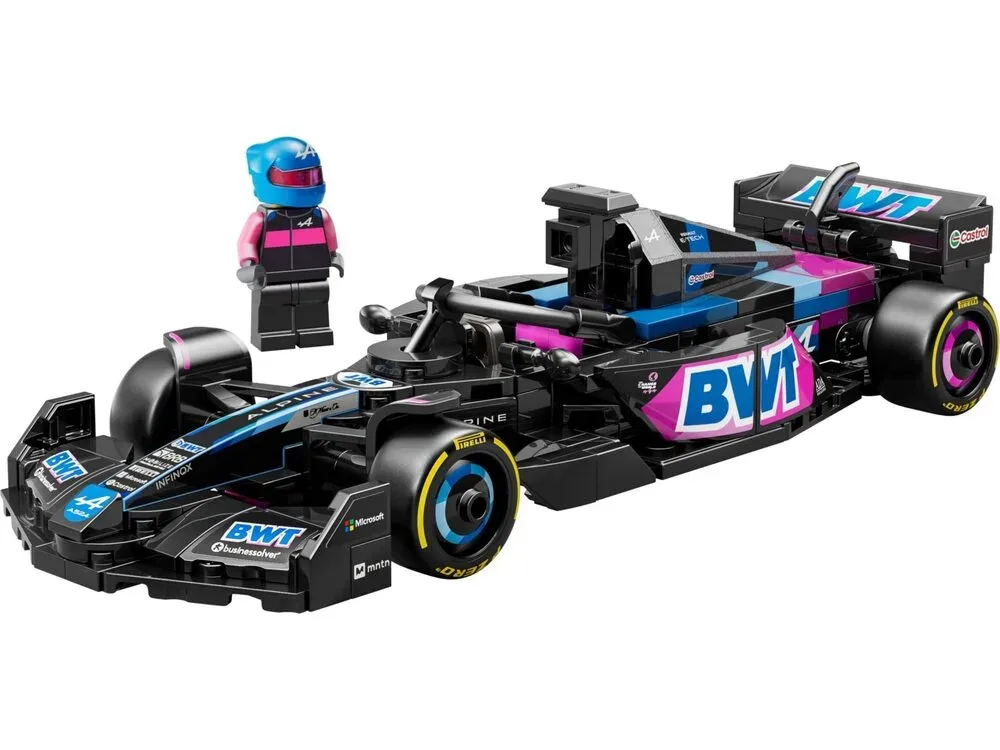 Конструктор LEGO Speed Champions Гоночний автомобіль BWT Alpine F1 Team A524 (77248)
