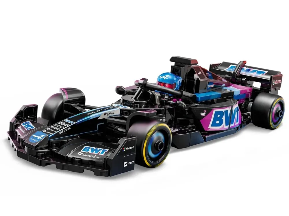 Конструктор LEGO Speed Champions Гоночний автомобіль BWT Alpine F1 Team A524 (77248) — фото 2