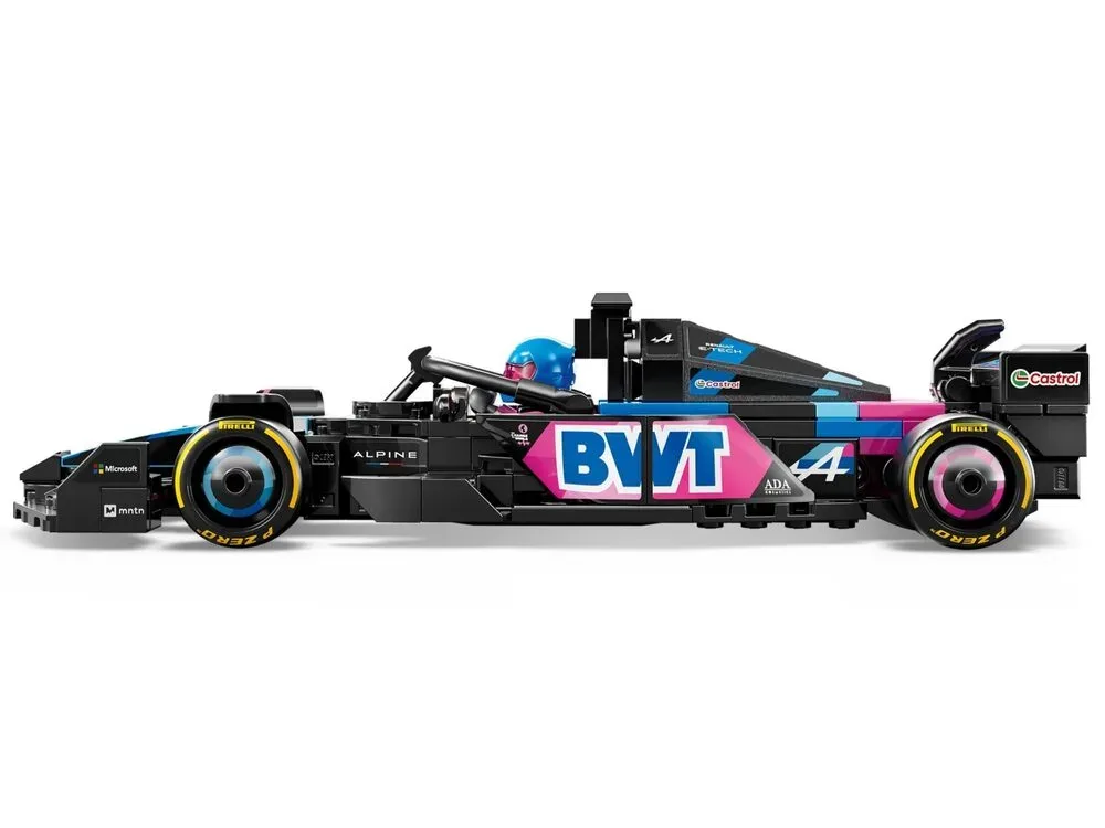 Конструктор LEGO Speed Champions Гоночний автомобіль BWT Alpine F1 Team A524 (77248) — фото 4