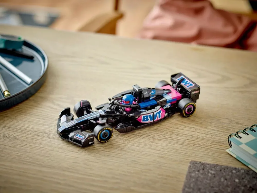 Конструктор LEGO Speed Champions Гоночний автомобіль BWT Alpine F1 Team A524 (77248) — фото 7