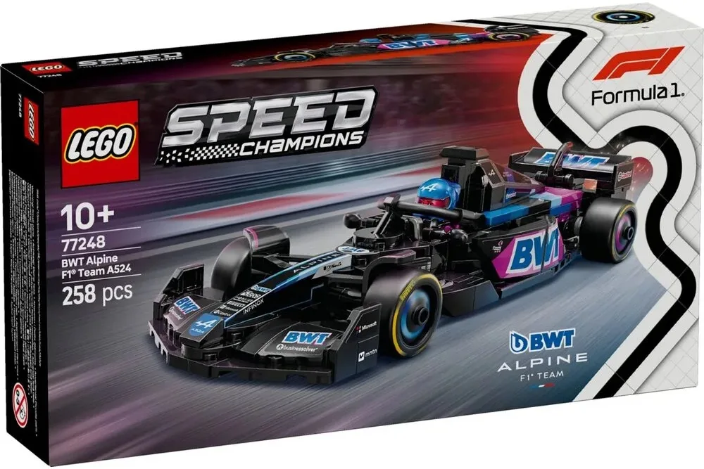 Конструктор LEGO Speed Champions Гоночний автомобіль BWT Alpine F1 Team A524 (77248) — фото 8