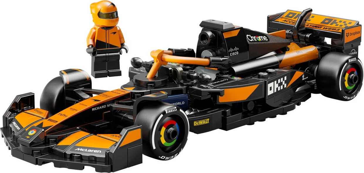 Конструктор LEGO Speed Champions Гоночный автомобиль McLaren F1 Team MCL38 (77251)