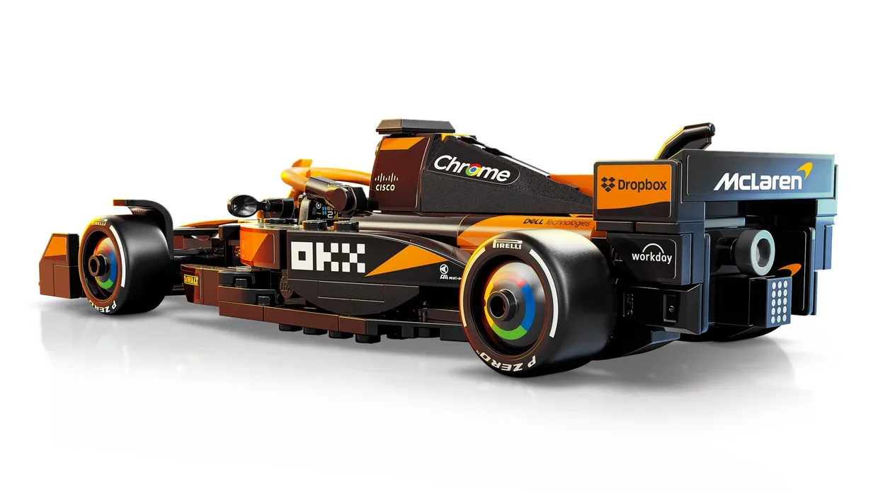 Конструктор LEGO Speed Champions Гоночный автомобиль McLaren F1 Team MCL38 (77251) — фото 3