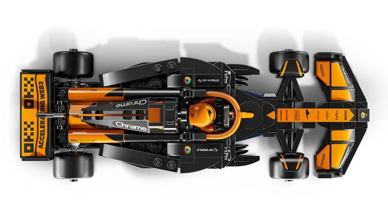 Конструктор LEGO Speed Champions Гоночный автомобиль McLaren F1 Team MCL38 (77251) — фото 4