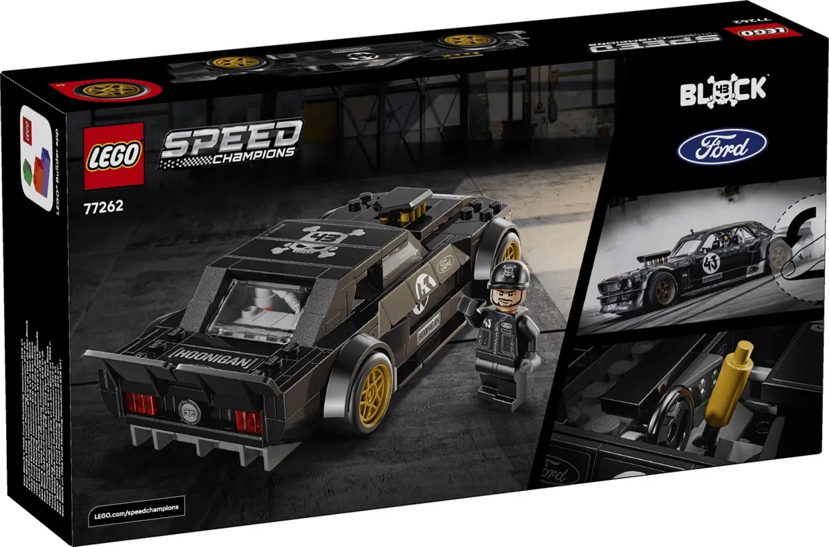 Конструктор LEGO Speed Champions Ford Mustang Hoonicorn V1 '65 Кена Блока (77262) — фото 12
