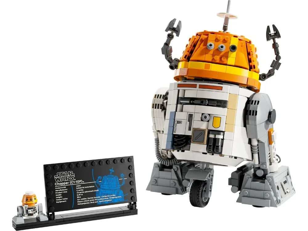 Конструктор LEGO Star Wars Чоппер (C1-10P). Дроїд-астромеханік (75416)