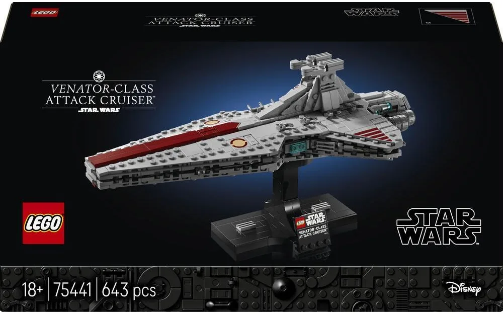 Конструктор LEGO Star Wars Ударный крейсер класса «Венатор» (75441) — фото 8