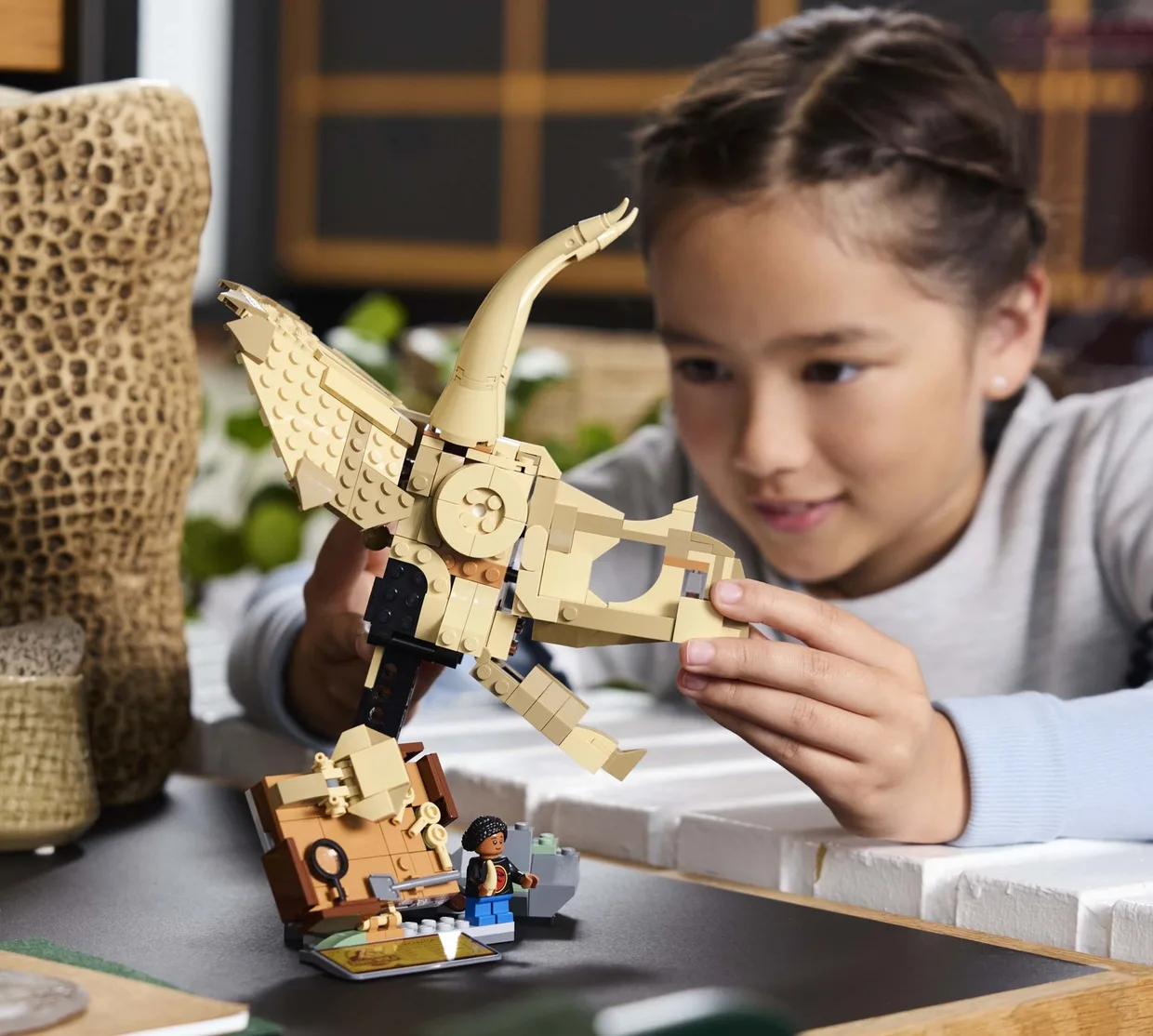 Конструктор LEGO Jurassic World Окаменелости динозавров: череп трицератопса (76969) — фото 4