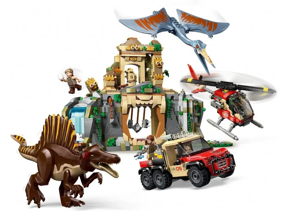 Конструктор LEGO Jurassic World Воздушная миссия со спинозавром и кетцалькоатлем (76976) — фото 2