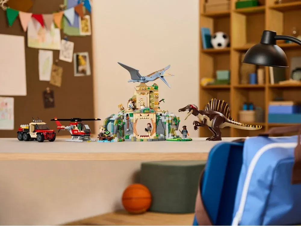 Конструктор LEGO Jurassic World Воздушная миссия со спинозавром и кетцалькоатлем (76976) — фото 7