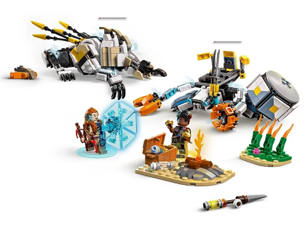 Конструктор LEGO Horizon Елой і Варл проти Панцироходу й Пилозуба (77037) — фото 2