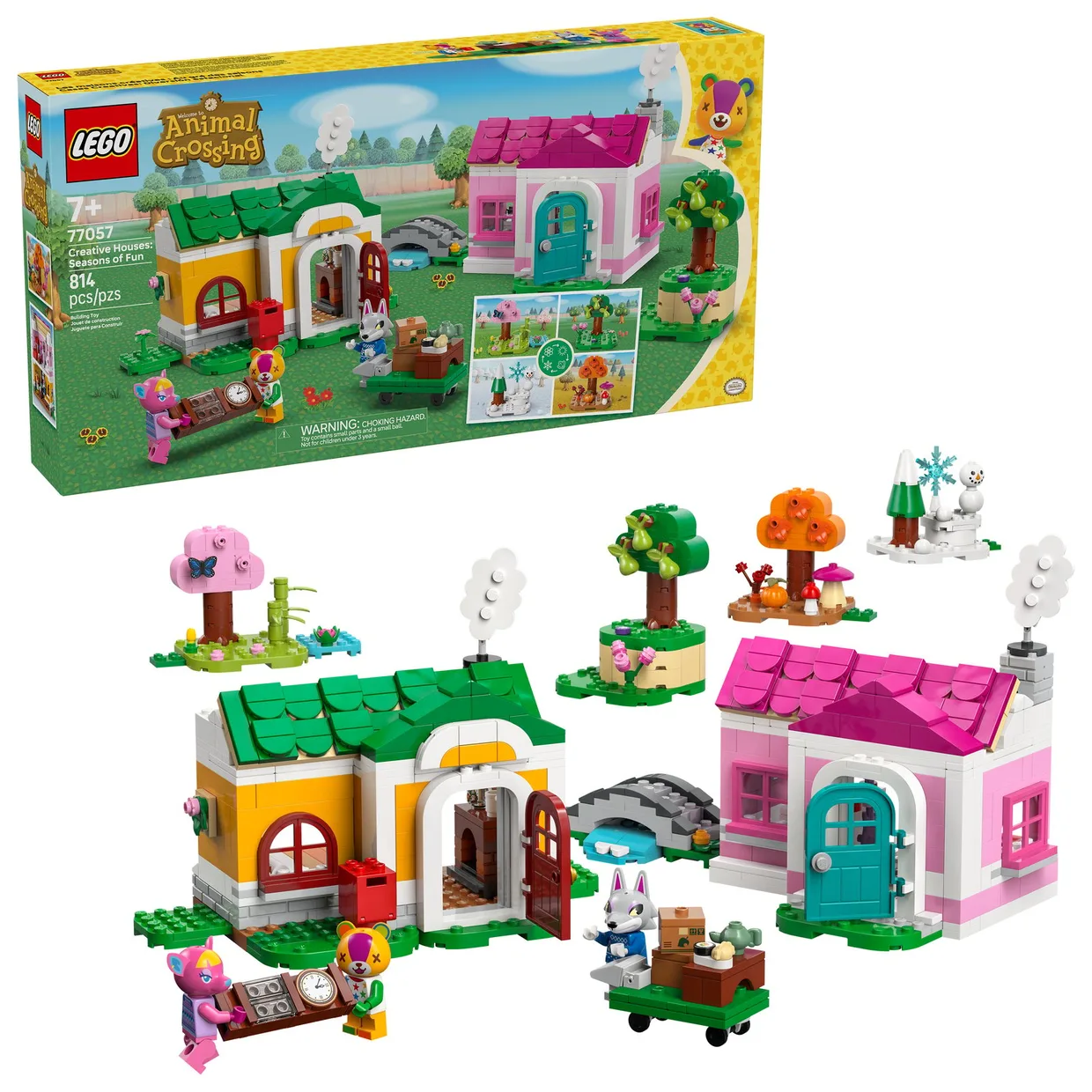 Конструктор LEGO Animal Crossing Творческие домики: сезоны развлечений (77057) — фото 11