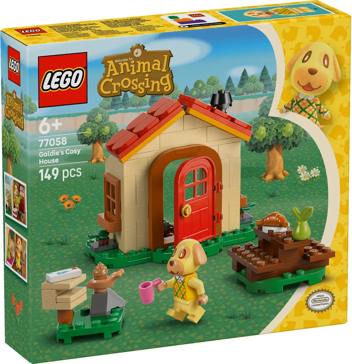 Конструктор LEGO Animal Crossing Уютный дом Голди (77058) — фото 10