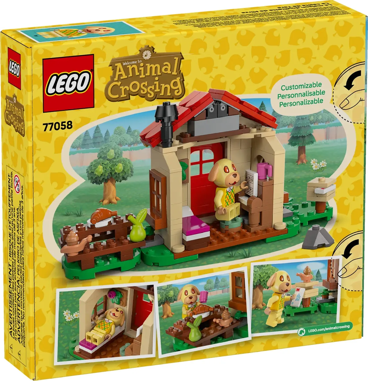 Конструктор LEGO Animal Crossing Уютный дом Голди (77058) — фото 11