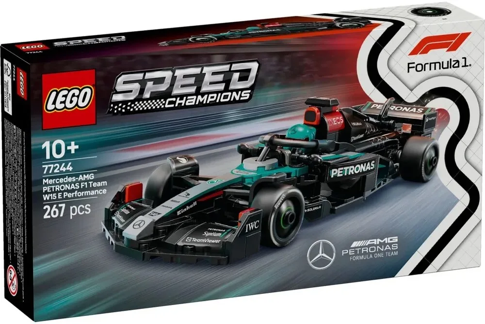Конструктор LEGO Speed Champions Гоночный автомобиль Mercedes-AMG F1 W15 (77244) — фото 8