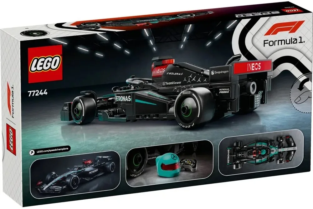 Конструктор LEGO Speed Champions Гоночный автомобиль Mercedes-AMG F1 W15 (77244) — фото 9