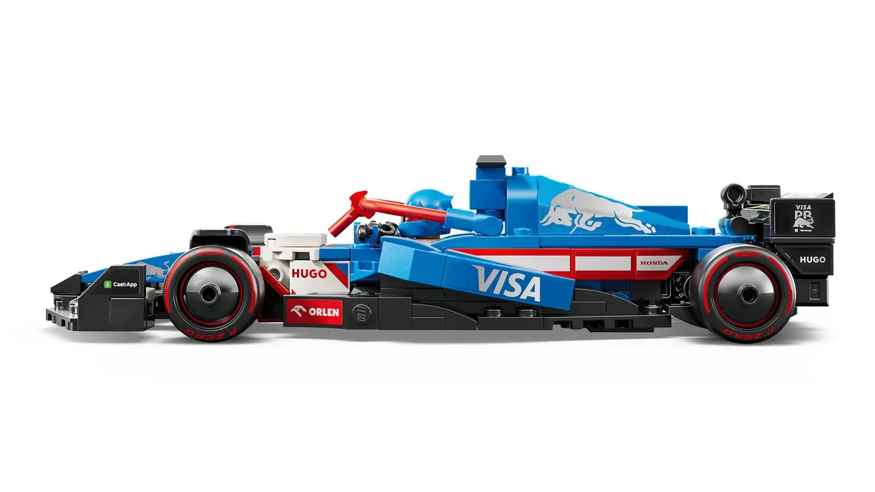 Конструктор LEGO Speed Champions Гоночный автомобиль Visa Cash App RB VCARB 01 F1 (77246) — фото 2