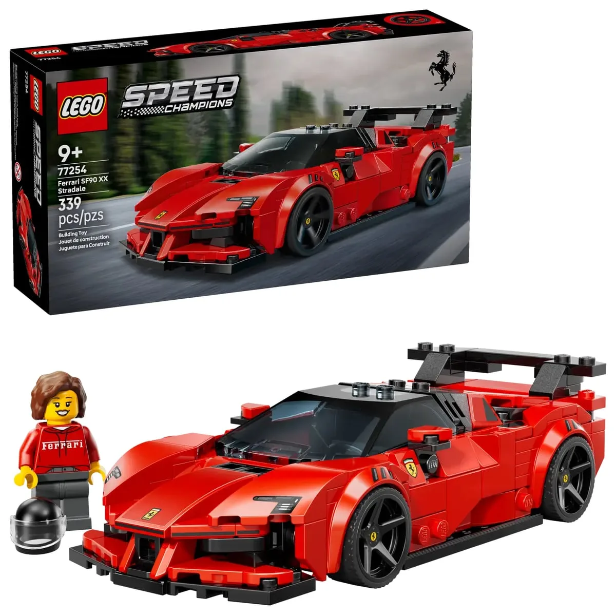 Конструктор LEGO Speed Champions Спортивный автомобиль Ferrari SF90 XX Stradale (77254)