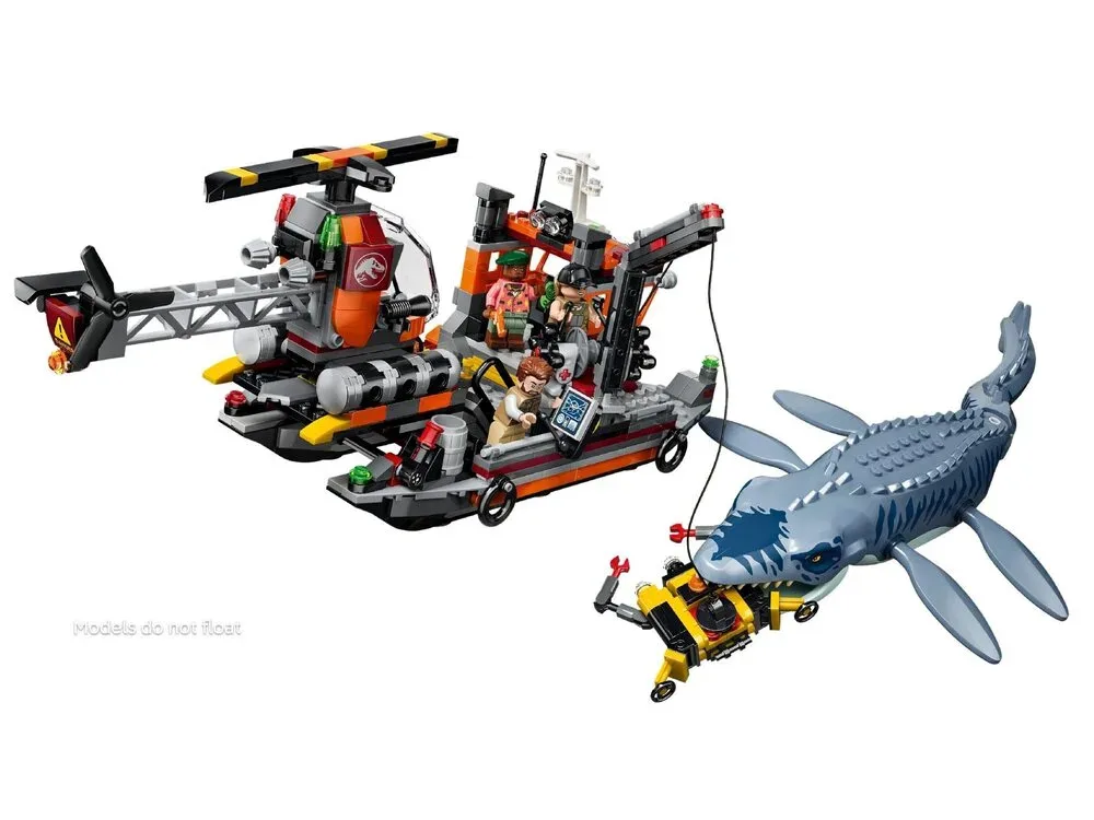 Конструктор LEGO Jurassic World Напад мозазавра на човен (77983) — фото 2