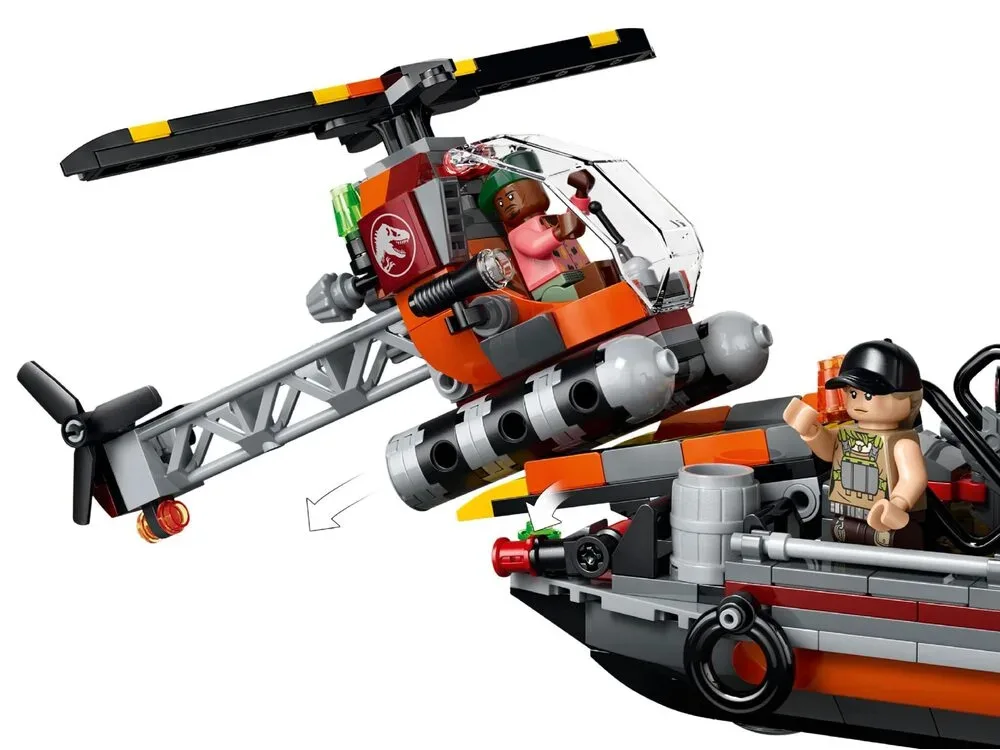 Конструктор LEGO Jurassic World Напад мозазавра на човен (77983) — фото 6