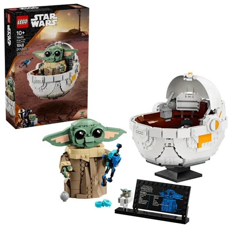 Конструктор LEGO Star Wars Ґроґу в левітуючій колисці (75403)