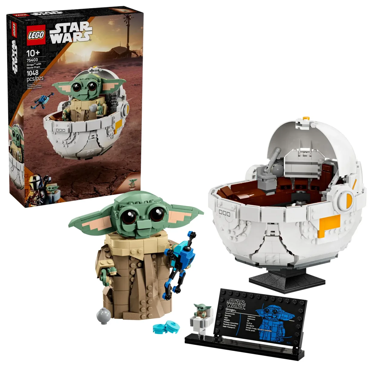 Конструктор LEGO Star Wars Грогу в левитирующей колыбели (75403)