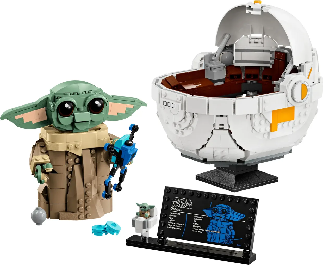 Конструктор LEGO Star Wars Грогу в левитирующей колыбели (75403) — фото 7