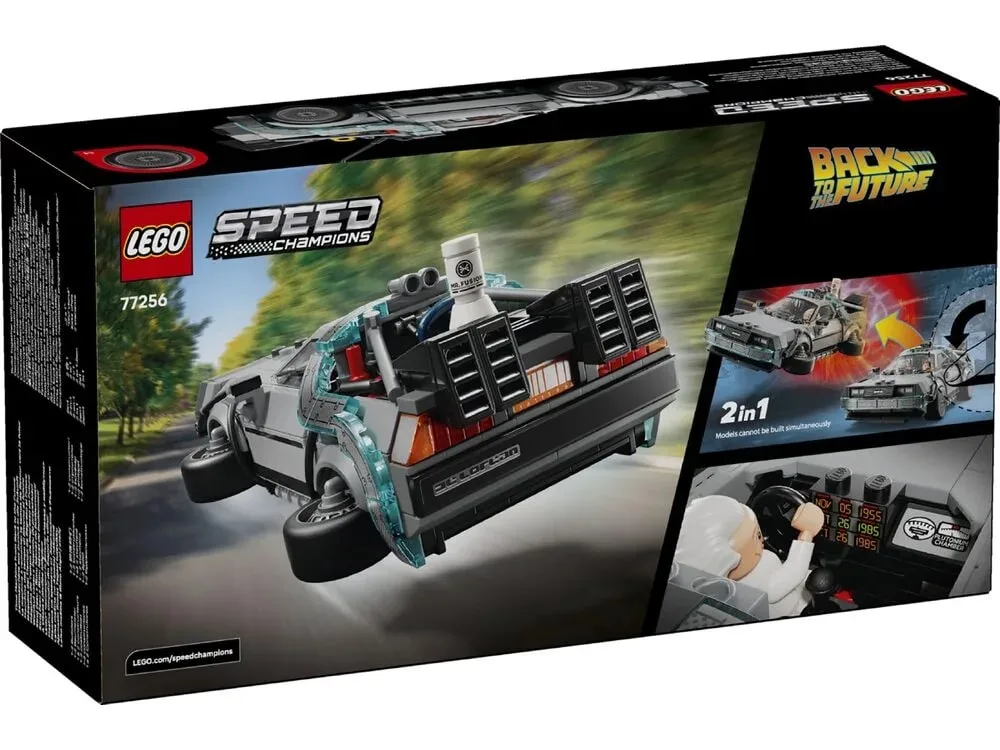 Конструктор LEGO Speed Champions Машина часу з фільму «Назад у майбутнє» (77256) — фото 8