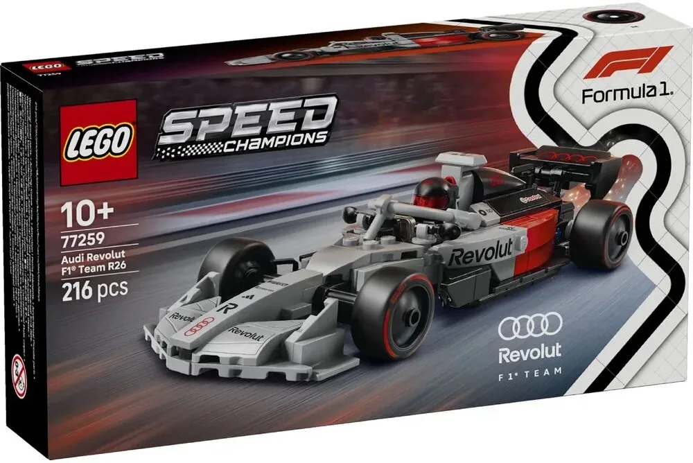 Конструктор LEGO Speed Champions Гоночный автомобиль Audi Revolut F1 Team R26 (77259) — фото 8