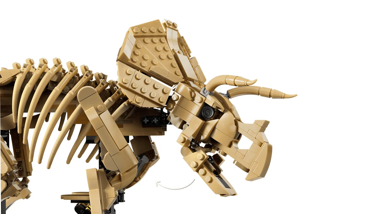 Конструктор LEGO Jurassic World Окаменелости динозавров: трицератопс (77985) — фото 4
