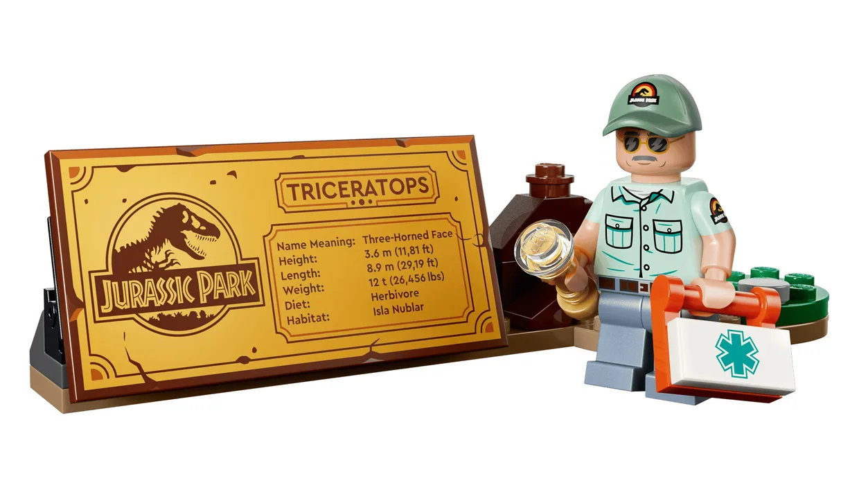 Конструктор LEGO Jurassic World Окаменелости динозавров: трицератопс (77985) — фото 5
