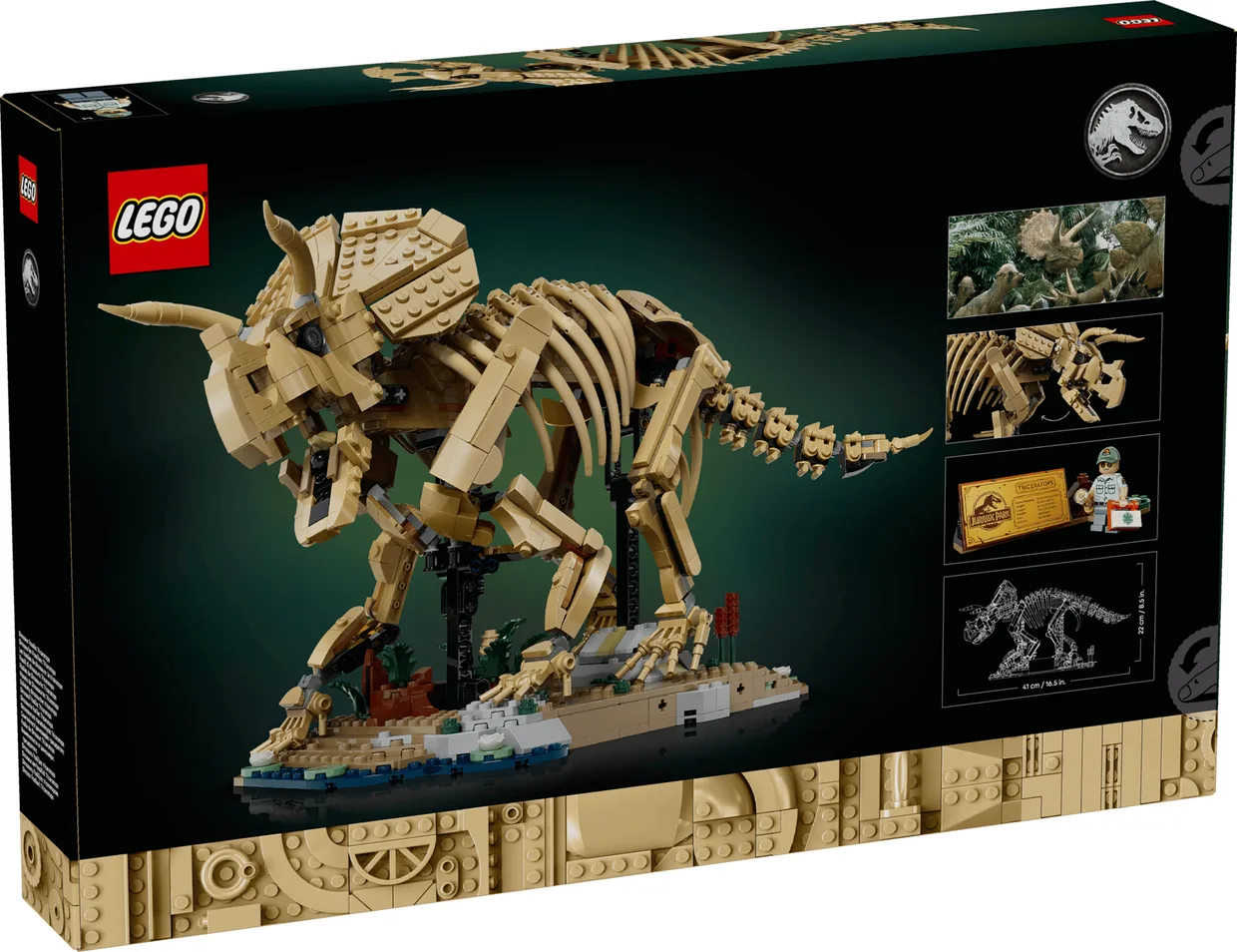 Конструктор LEGO Jurassic World Окаменелости динозавров: трицератопс (77985) — фото 12